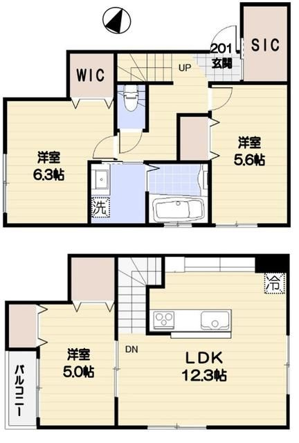 Ｃｉｐｒｅｓｓｏの間取り