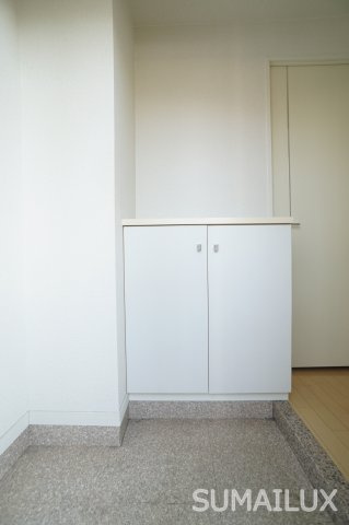 熊本市中央区新町４丁目の賃貸マンションの玄関