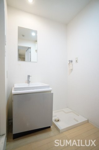 熊本市中央区新町４丁目の賃貸マンションの洗面所