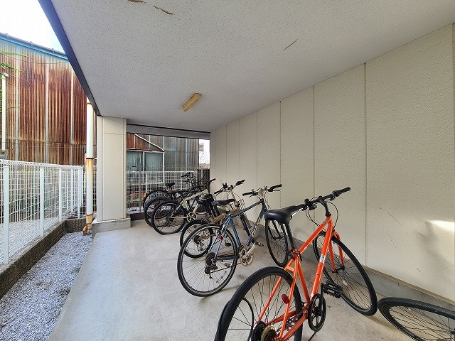アクシーズⅦのその他共用部分|★敷地内・自転車駐輪場を完備しています。★