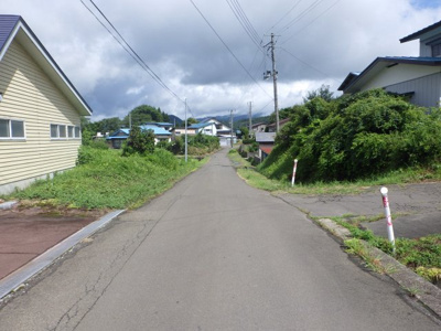 【前面道路含む現地写真】 | 大館市外川原中代・中古住宅