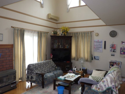 【居間・リビング】 | 大館市外川原中代・中古住宅