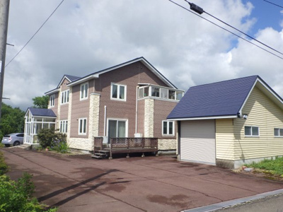 【前面道路含む現地写真】 | 大館市外川原中代・中古住宅