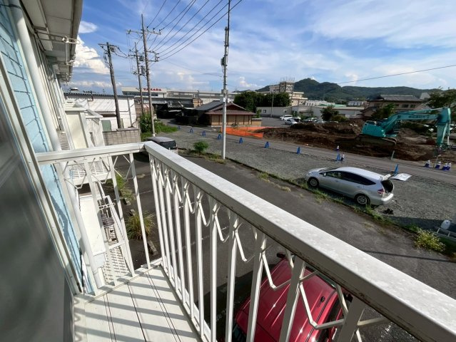 サキズハイダウェイのバルコニー