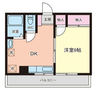 【間取り】 | サンハイツ高橋 | 間取りです。