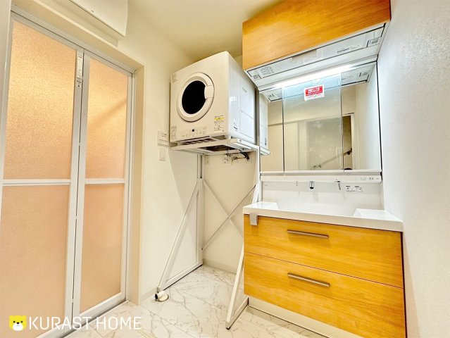 京都市西京区上桂御正町　新築戸建の洗面所