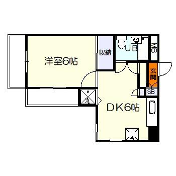 ベルメゾン鷺沼の間取り