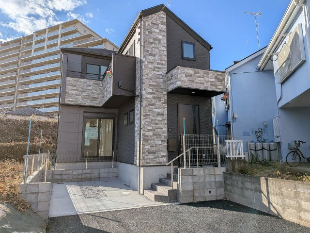 八王子市　子安町　新築一戸建て　２期の外観|～京王八王子駅徒歩11分・八王子駅徒歩12分　ZEH水準の省エネ住宅～