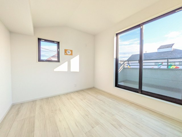 八王子市　子安町　新築一戸建て　２期の子供部屋|～2階5.0帖の洋室です～