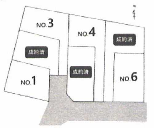藤沢市並木台1丁目　新築戸建全7棟　3号棟の区画図