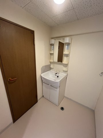 北園パークマンションの洗面所
