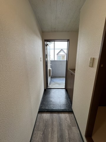 北園パークマンションの玄関