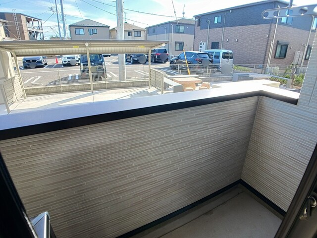 オフショアⅢのバルコニー