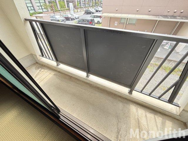 藤原ハイツのバルコニー