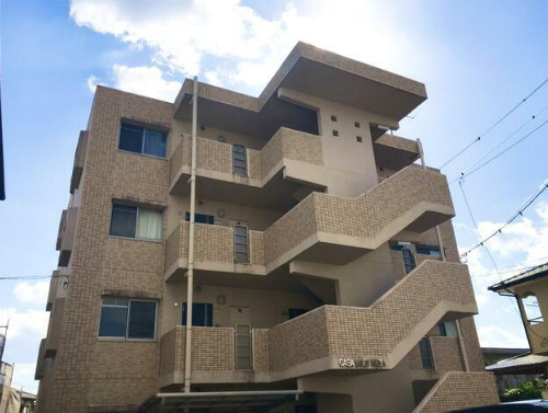 熊本市西区池田１丁目の賃貸マンションの外観