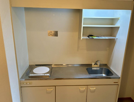 熊本市西区池田１丁目の賃貸マンションのキッチン