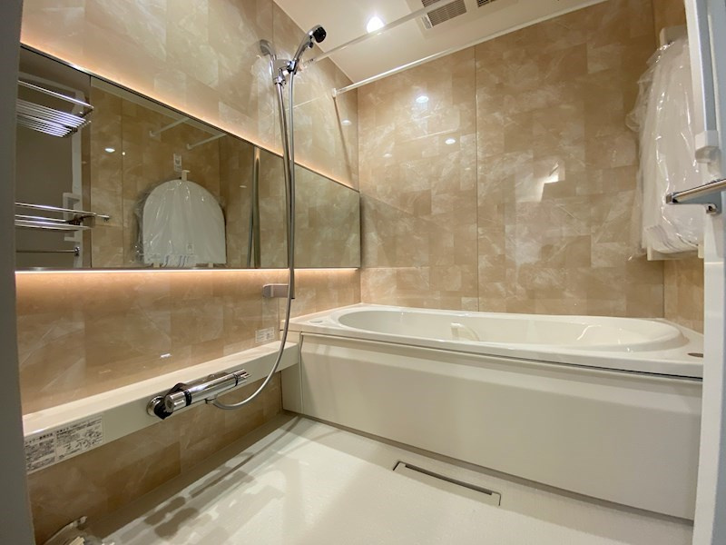 チェントロ彦右エ門の浴室|ゆったりお風呂です