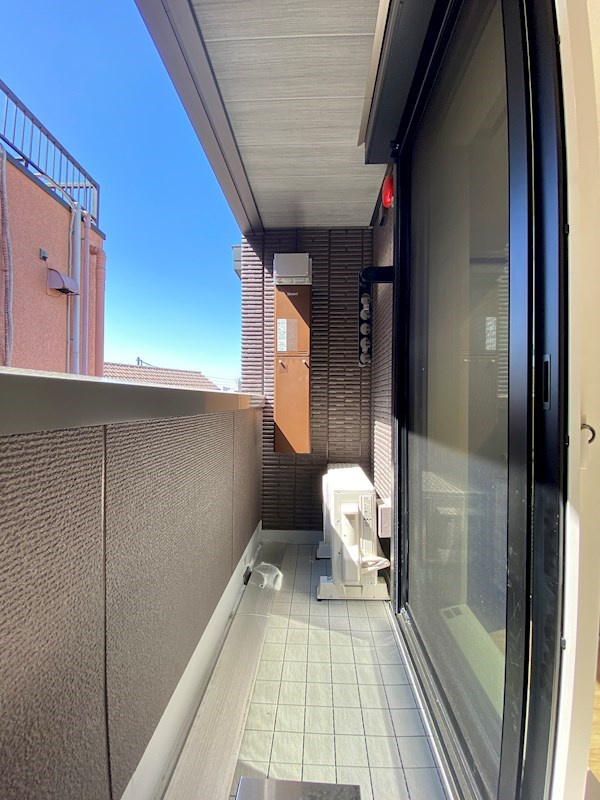 チェントロ彦右エ門のバルコニー|日当たり良好なベランダです