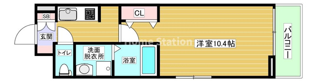 【間取り】 | ディアコート此花