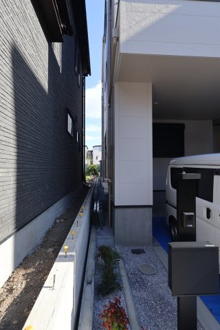 《仲介手数料無料》南区文蔵４丁目13-8新築一戸建てメルディアの外観|撮影日 2025年11月20日 11:00 晴れ