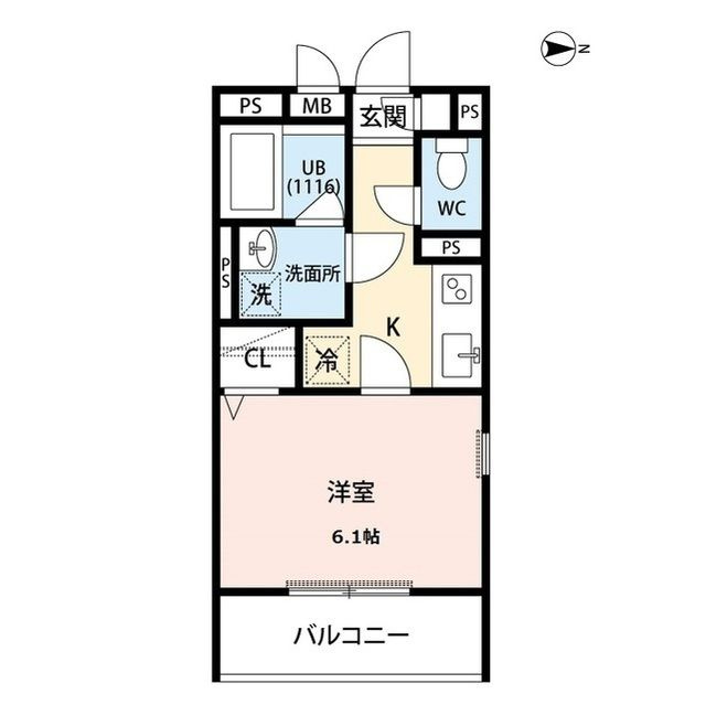 ラヴェニール国分寺の間取り