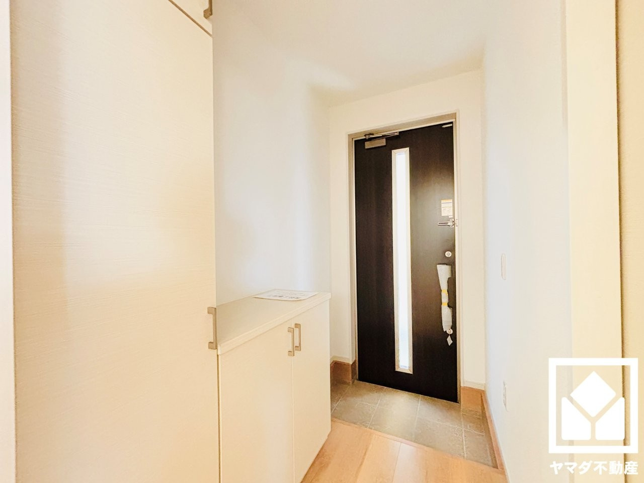 草津市上笠４丁目　2期　1号地の玄関