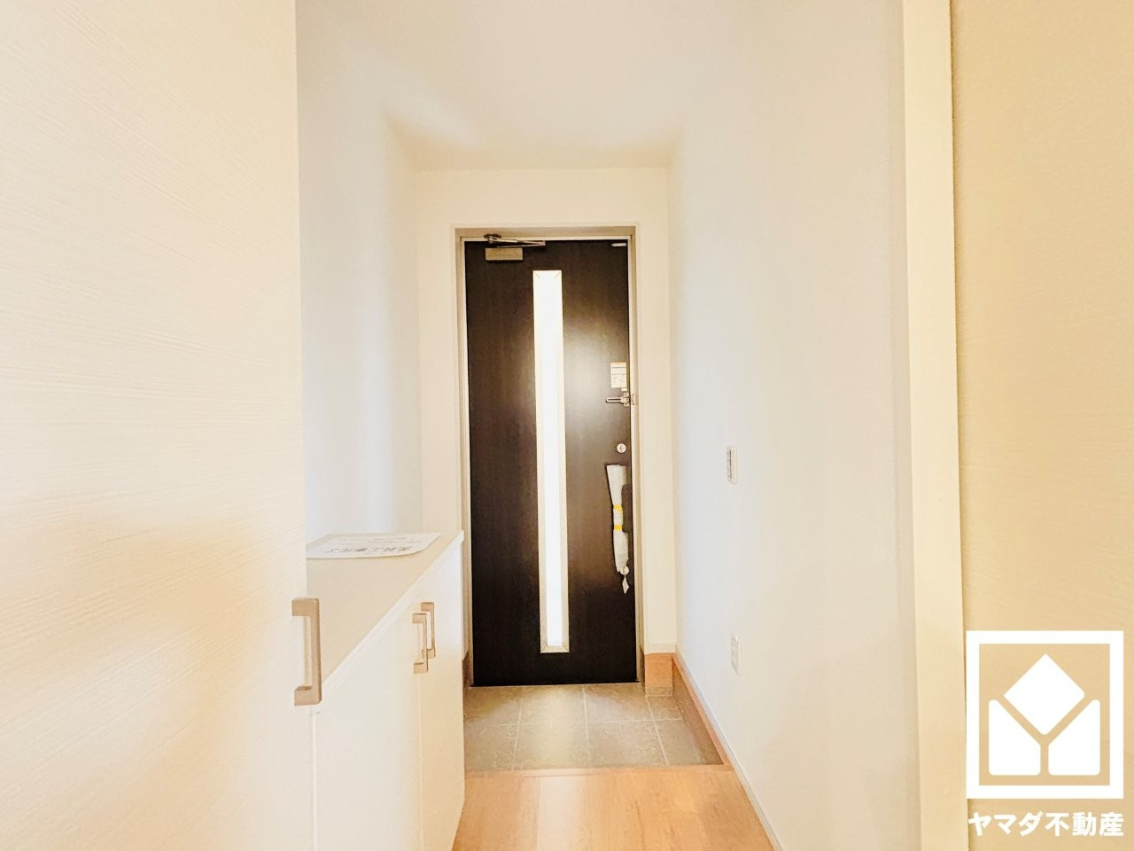 草津市上笠４丁目　2期　1号地の玄関