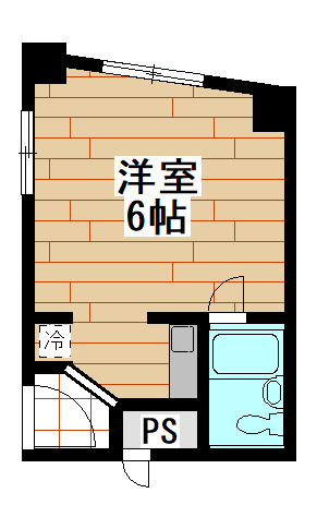 グローバル八戸ノ里Ⅱの間取り