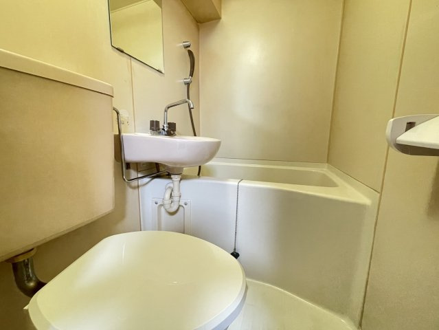 グローバル八戸ノ里Ⅱの浴室