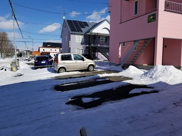 プライフ大輝の駐車場