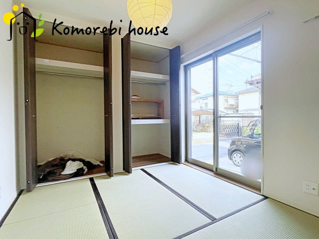 上尾市大字西門前　中古一戸建ての和室|和室がひろがる居住スペース