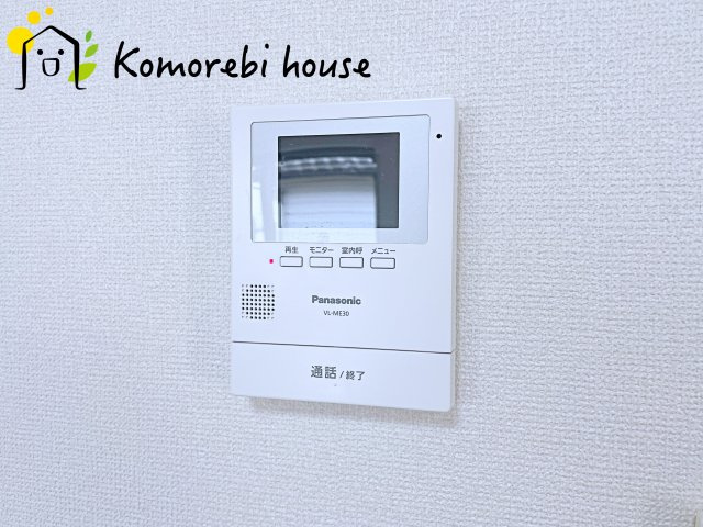 上尾市大字西門前　中古一戸建ての防犯設備|モニター付インターホンです
