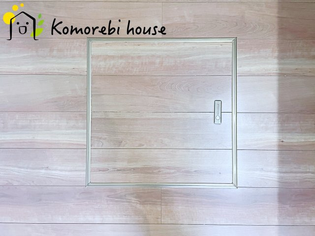 上尾市大字西門前　中古一戸建ての内装|床下収納です