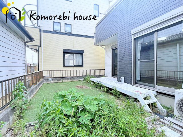 上尾市大字西門前　中古一戸建ての庭|お庭が付いています