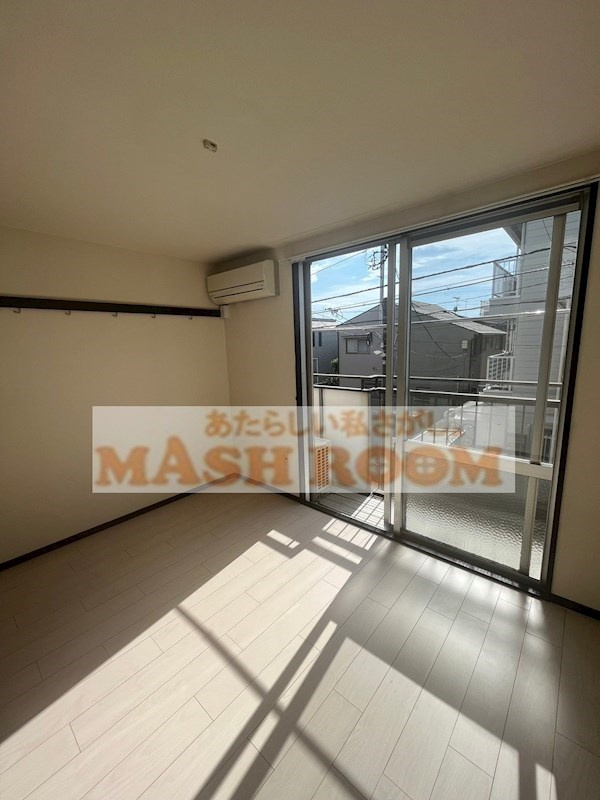 中野区若宮１丁目のアパートの寝室