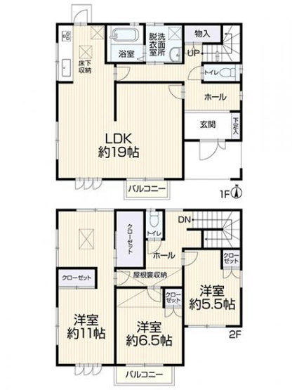 【間取り】 | 四日市市桜新町１丁目