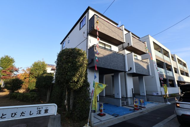 《仲介手数料無料》南区辻４丁目15-15新築一戸建てハートフルタウンの外観|撮影日 2025年11月15日 15:30 晴れ