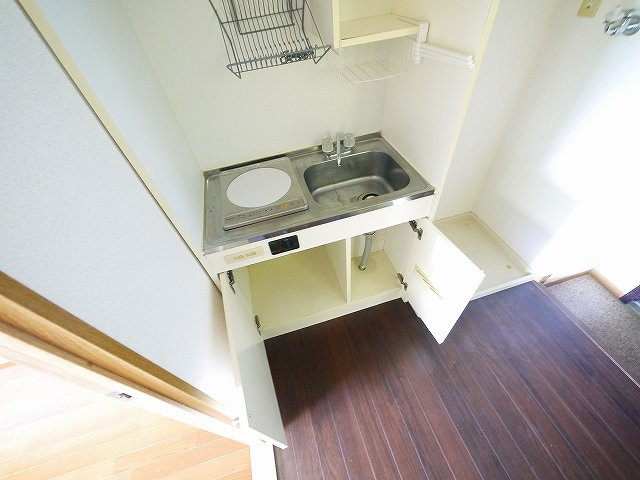 ディアーレコトブキA棟のキッチン|お料理しやすいキッチンです