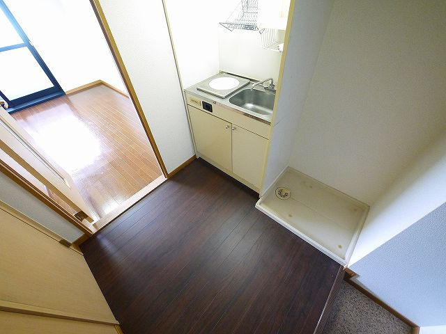 ディアーレコトブキA棟のキッチン|使いやすいキッチンです