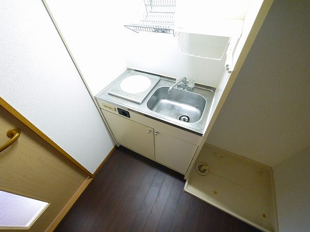 ディアーレコトブキA棟のキッチン|お料理しやすいキッチンです