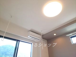 広島市安佐北区亀山２丁目のアパートの設備|便利な室内物干し