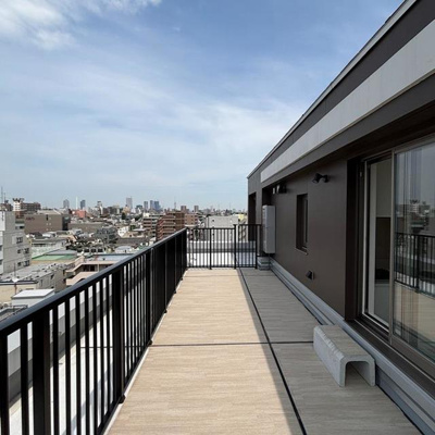 【バルコニー】 | パークアクシス新宿西落合 | ※写真は同タイプ住戸です。