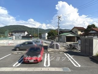 安芸高田市甲田町高田原のアパートの展望|募集のお部屋からの眺望です！