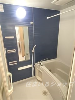 安芸高田市甲田町高田原のアパートの浴室|追い焚き・浴室暖房乾燥機あり