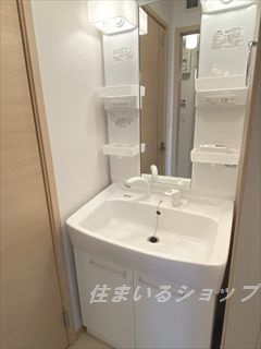 安芸高田市甲田町高田原のアパートの洗面所|シャンプードレッサー