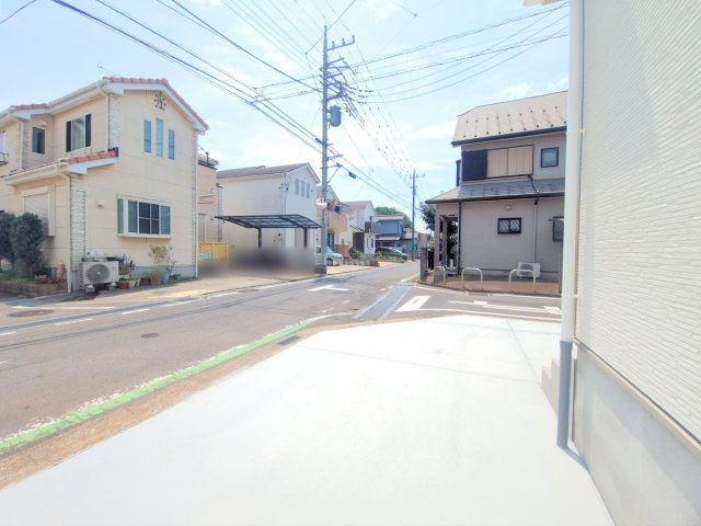 ふじみ野市桜ケ丘３丁目の新築一戸建の駐車場