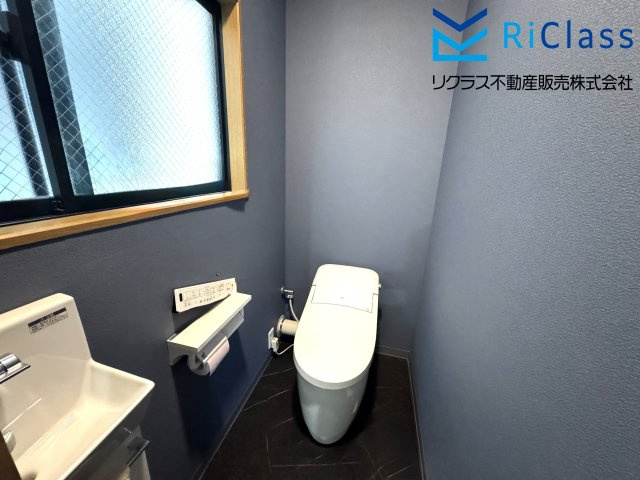 中古戸建　神戸市長田区神楽町3丁目5のトイレ|3階のトイレです