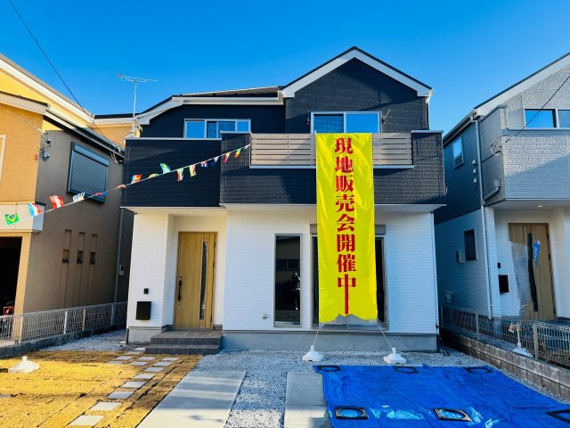 八王子市　緑町　新築一戸建て　６期の外観|～山田駅徒歩10分・八王子駅徒歩20分　ZEH水準の省エネ住宅　並列駐車可能～