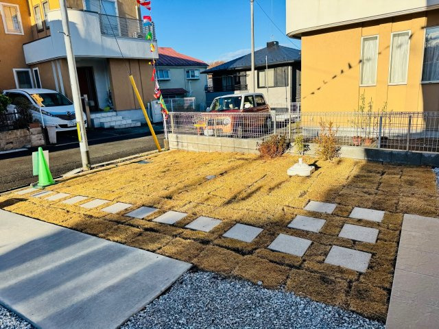 八王子市　緑町　新築一戸建て　６期の庭|～ガーデニングなども楽しめる庭付き～