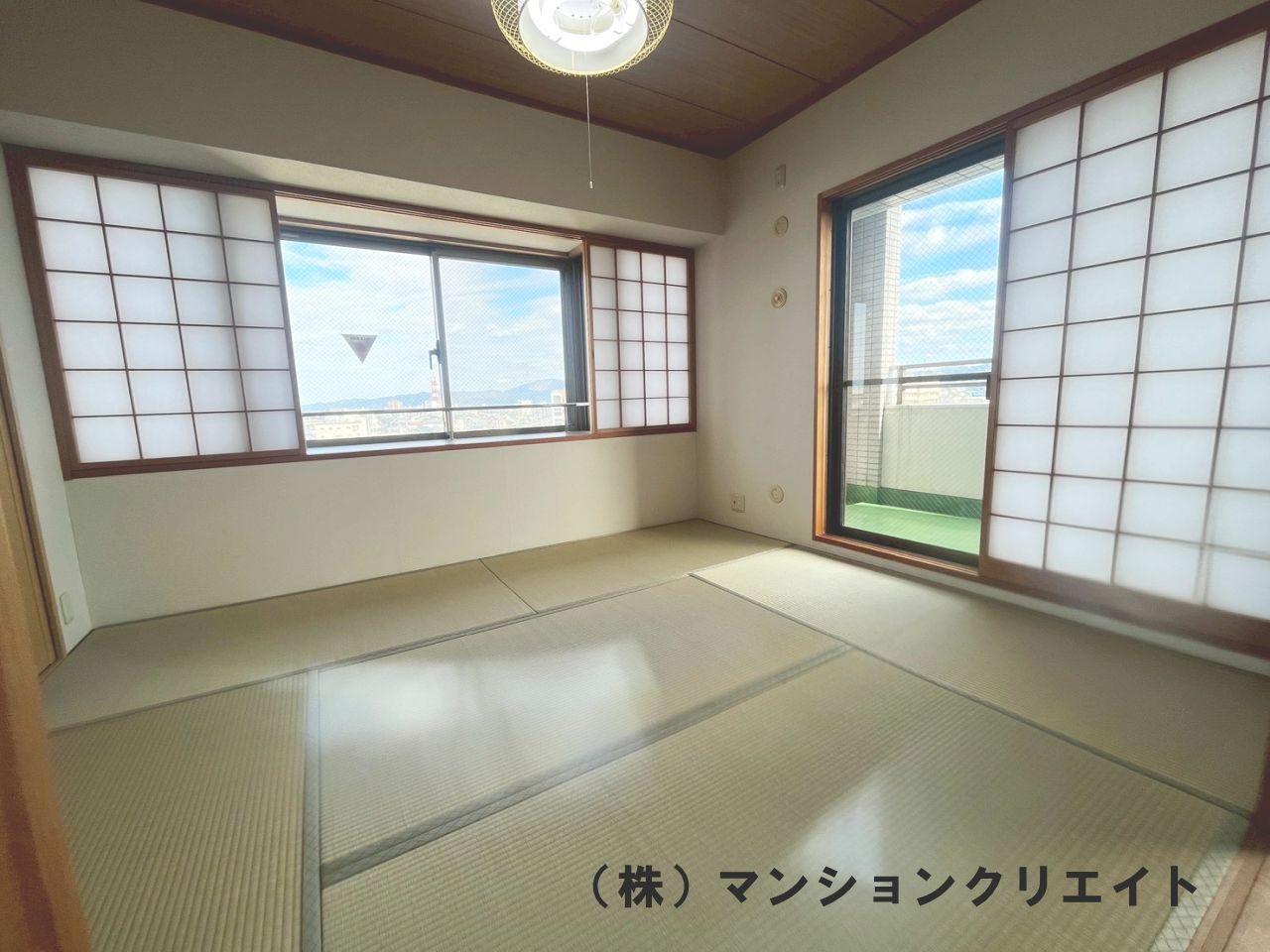 ファミール大手町の和室|和室6.0帖　二面採光で明るい和室です